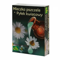 Mleczko pszczele + Pylek kwiatowy - маточное молочко и цветочная пыльца, 48 кап.