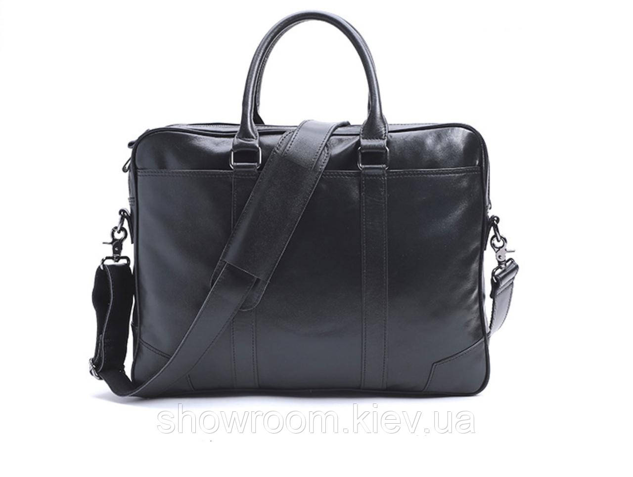 Чоловіча ділова шкіряна сумка для ноутбука Leather Collection (5035)
