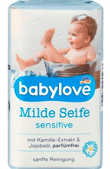 Мило для дітей Babylove milde Seife 100 Gr Німеччина