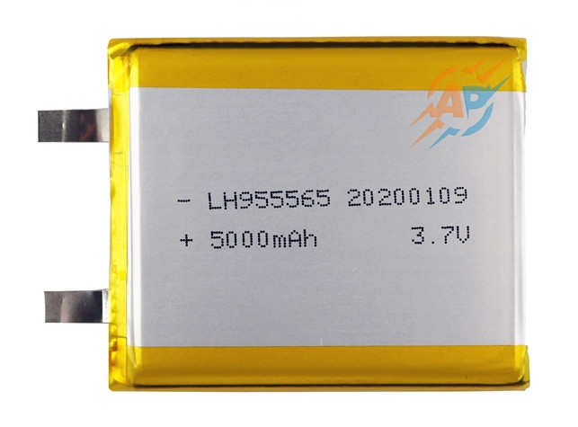 Акумулятор літій-полімерний 5000mAh, 3.7 v, 955565 без контролера