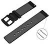 Шкіряний ремінець Primo Classic для годинника Xiaomi Huami Amazfit Bip / Amazfit GTS - Black, фото 6