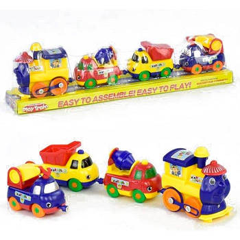 Паровозик на магнитах Play Train 18008E/101003/M 0374 G-Rich