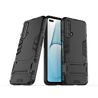 Чохол Hybrid case для Realme X50 / X50m бампер з підставкою чорний