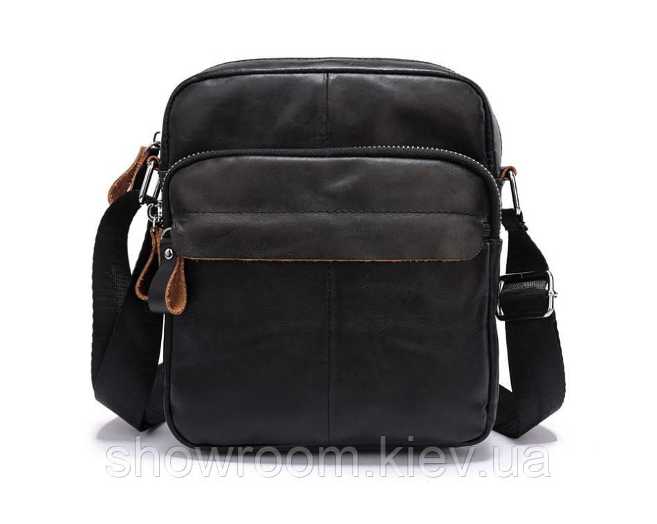Чоловіча чорна шкіряна Leather Collection (5036)