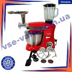 Німецький, кухонний комбайн, DMS 1900Вт 3в1 тістоміс, м'ясорубка, блендер
