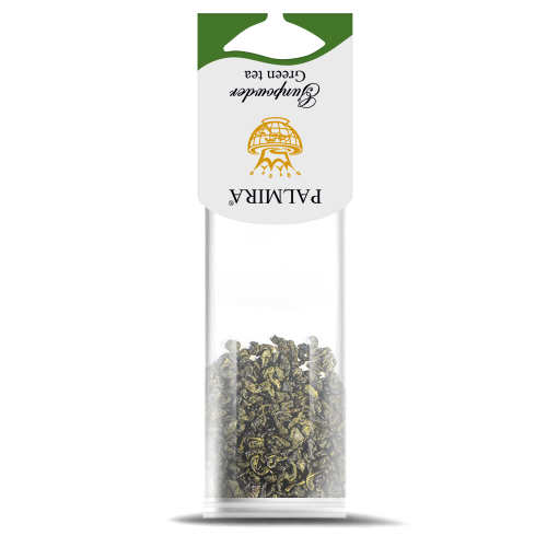Порційний зелений чай для заварника Palmira Ганпаудер Gunpowder 4 г