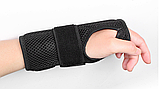 Бандаж на променево-зап'ястковий суглоб AOLIKES з пластинами жорсткості на праву руку L 01343, фото 8