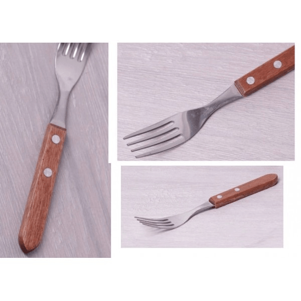 Виделка столова дер. ручка "Kamille" РОЗПРОДАЖ