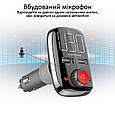 Bluetooth FM-трансмітер Promate SmarTune-3 Bluetooth/AUX/SD/USB 2xUSB 3.4 A Black (smartune-3.black), фото 3