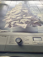 Плакат рекламный дизайнерский стиральная машина 70 см х 90 см