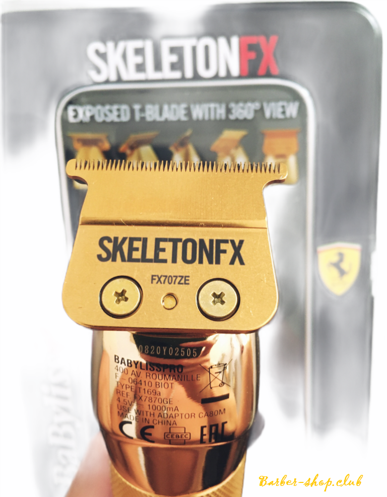 Триммер для волосся BaByliss PRO FX7870GE Skeleton