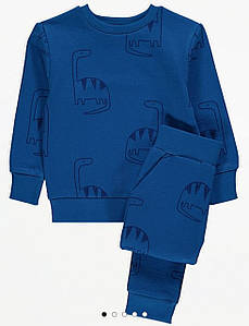 Дитячий костюм Синій в динозаври George (Англія) р. 80/86см