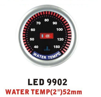Додатковий прилад Ket Gauge LED 9902 температура води