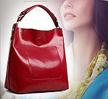 Набір жіночих сумок тоут місткий шоппер з органайзером квадратної форми, фото 3