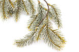 Новорічна декорація - хвойна гілочка, 120 см (170296), фото 2