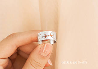 Кільце з срібла Ластівки