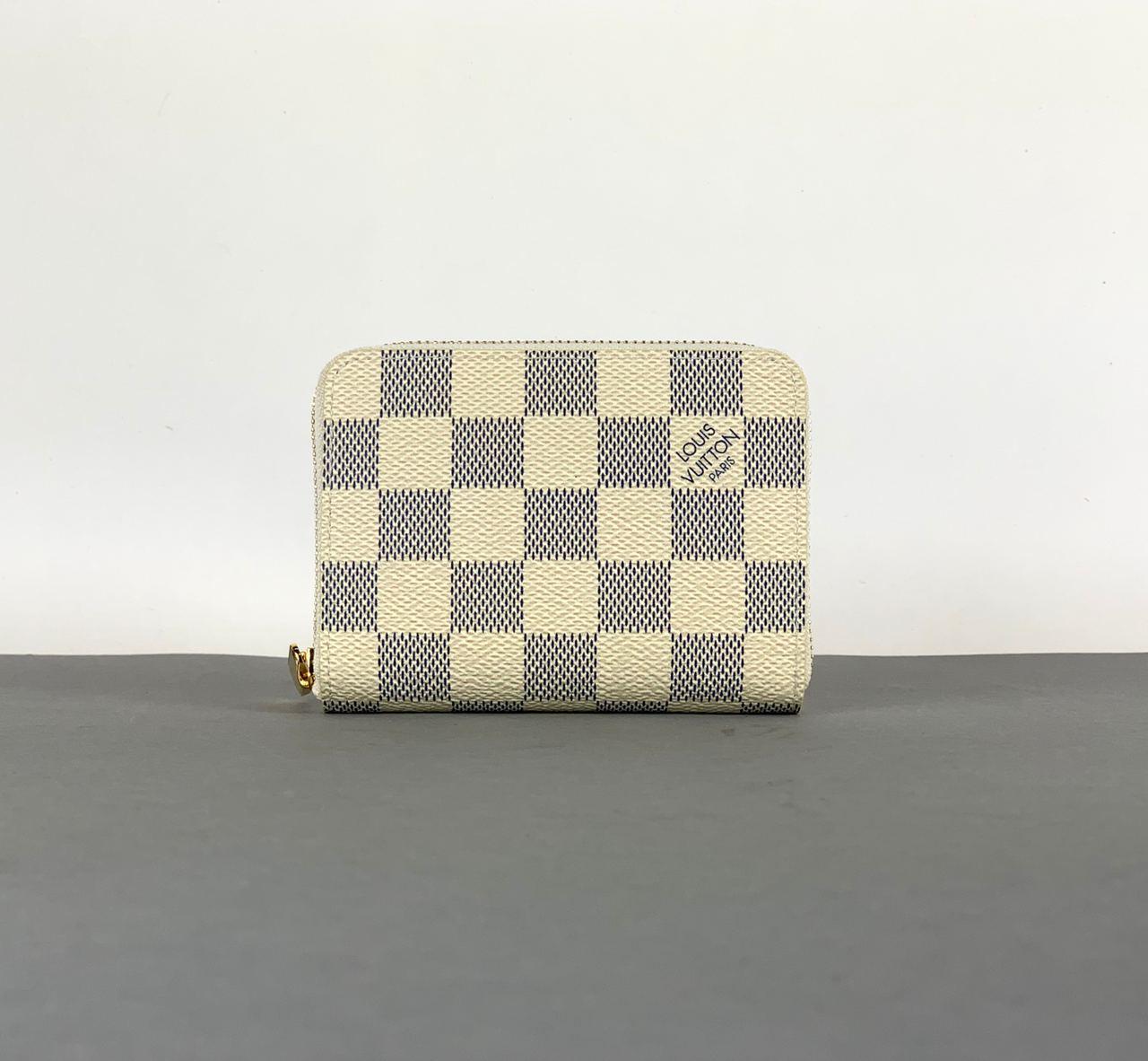 Гаманець для монет Louis Vuitton ZIPPY Damier Azur (Луї Віттон)