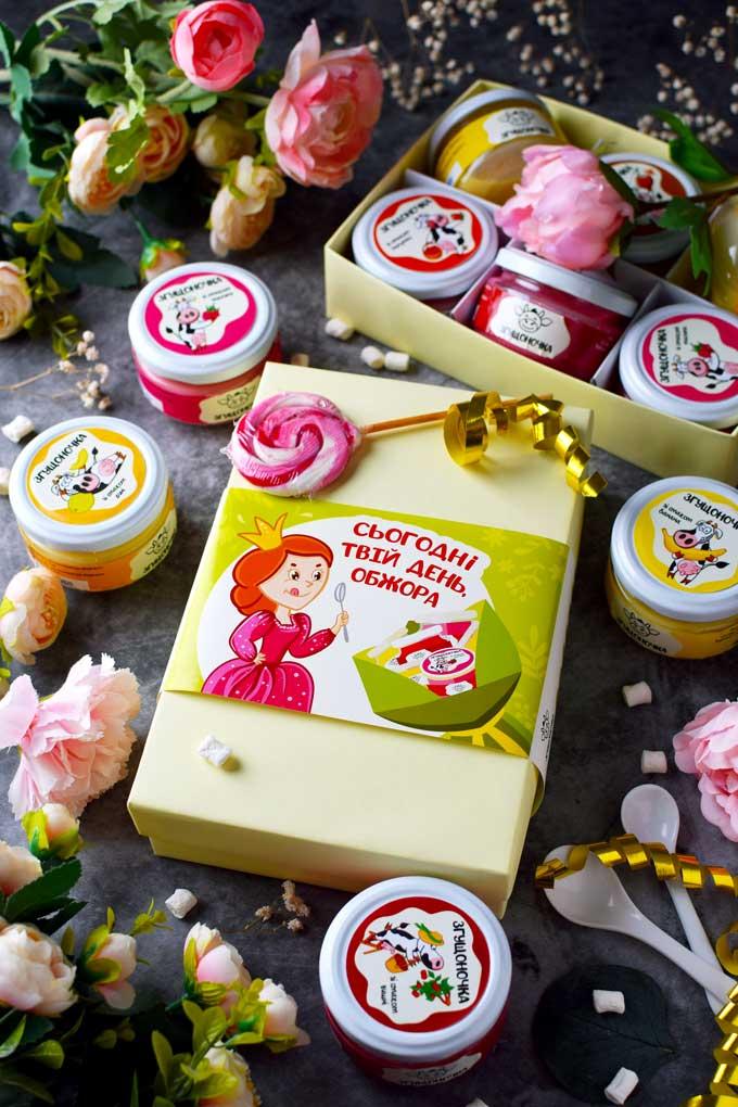 Обжорі - 6 згущоночок по 100мл подарунок, фото 1