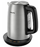 Електрочайник PHILIPS Avance Collection HD9359/90 c запрограмованими режимами (40, 60, 80 і 100 °C), фото 3