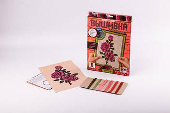 Вишивка хрестиком за номерами Троянди VK-01-10 G-Rich