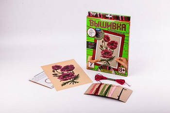 Вишивка хрестиком за номерами "Макі" VK-01-09 G-Rich