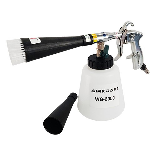 Пістолет пневматичний для хімчистки салону автомобіля зі змінною насадкою (Торнадор) AIRKRAFT WG-2050