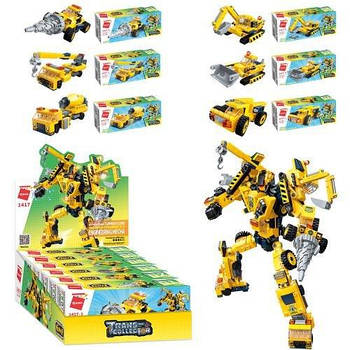 Конструктор Brick будтехніка - трансформер 1417 G-Rich