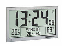 Часы настенные цифровые TFA, 230x29x368 мм (60451754)