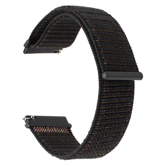 Нейлоновий ремінець Primo для годинника Samsung Galaxy Watch 3 41mm (SM-R850) - Black