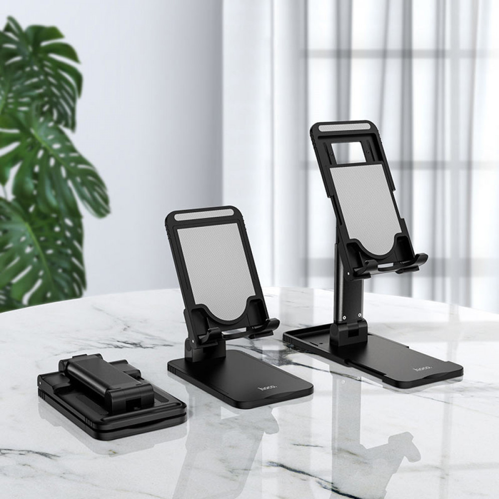 Настільна підставка Hoco Original PH29 Matey tablet folding desktop stand Black