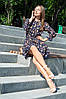 Сукня літній міні вільний стиль матеріал софт розмір універсальний, фото 6