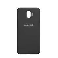 Силіконовий чохол Silicone Cover для Samsung J400 Galaxy J4 2018 (Чорний)