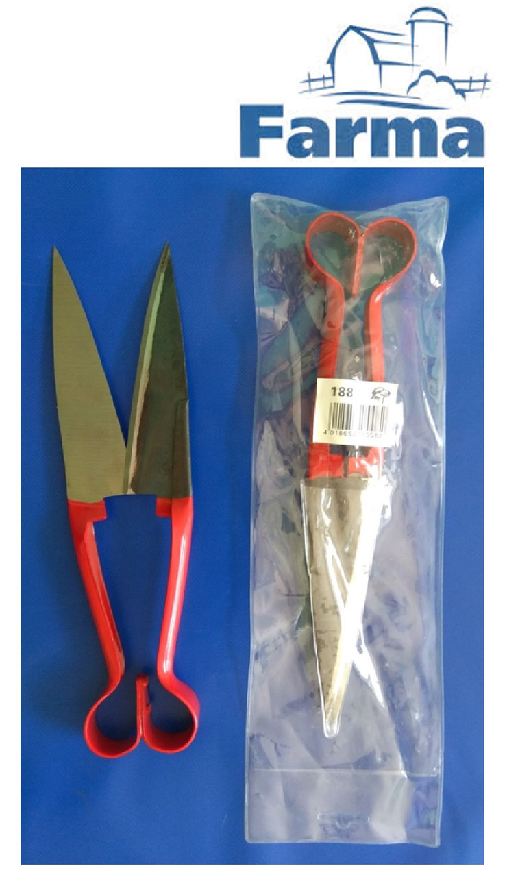 Ножиці 31см для стрижки овець і кіз, з каленной стали