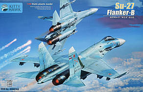 Сухий Су-27С СМ3 Фланкер-Б збірна пластикова модель літака. 1/48 KITTY HAWK KH80163