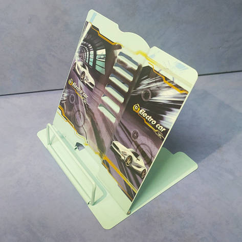 Підставка для книг металева для хлопчика Electro Car 13415, фото 2