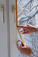 Плівка підвищеної міцності для утеплення вікон усередині та зовні "Третє скло" (ThermoLayer) 40 мкм, на метраж