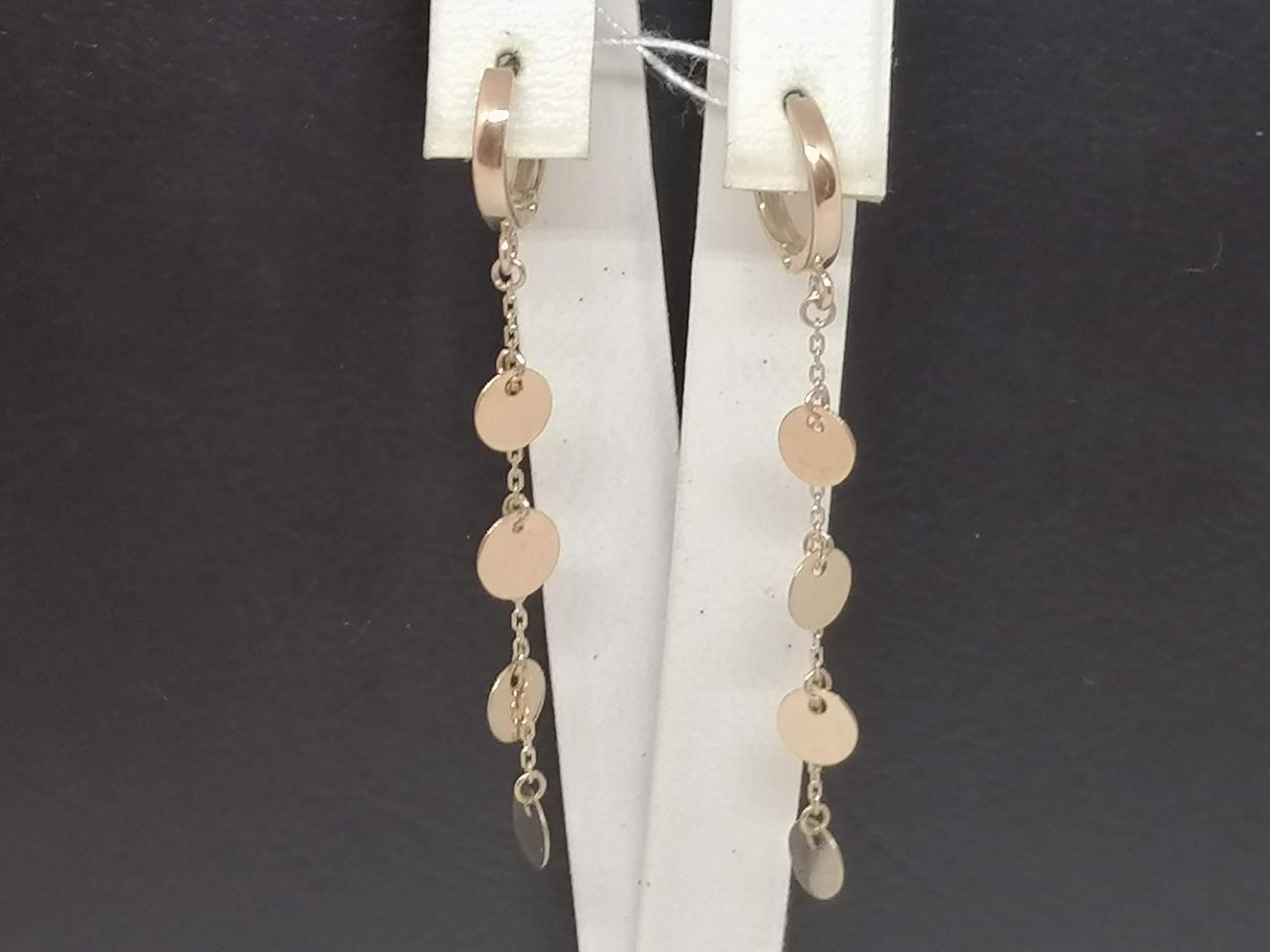 Золоті сережки. 210533_1, фото 1