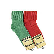 Шкарпетки жіночі вовняні з відворотом Kardesler комплект 2 пари, фото 3