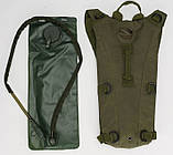 Рюкзак з питною системою B09, олива, фото 6