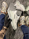 Кросівки Balenciaga Triple S Clear Sole White Grey, кросівки баленсіага тріпл с, кросівки баленсияга, фото 3