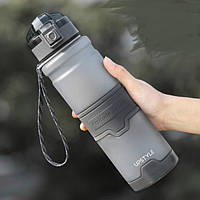 Спортивная Бутылка для воды UPSTYLE ZORRI Тритан 1 литр темно-серый