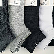 Короткі чоловічі шкарпетки сітка, фото 2