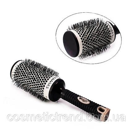Щітка для волосся брашинг керамічний продувний Salon Professional 9885BTC Ceramic, фото 1