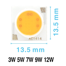 Кераміка LEd cob Smart IC 7w 3000K 220V Круглий Світлодіод 7 вт COB