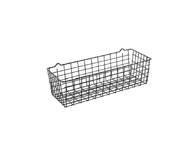 Кошик METALTEX PANDINO багатофункціональний 33x12x9 см чорний (361700 036)