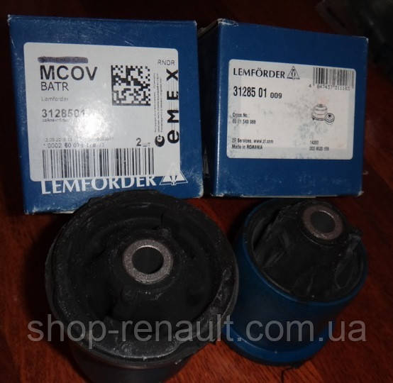 Сайлентблок заднього моста LEMFORDER, 31285 6001549988; 6001549989