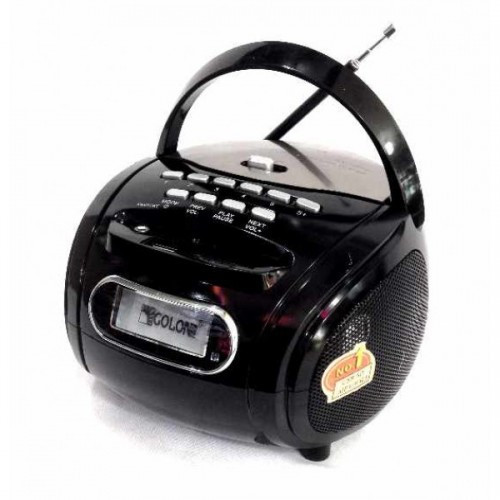 Бумбокс колонка MP3 USB радіо Golon RX 186 Black