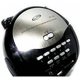 Бумбокс колонка MP3 USB радіо Golon RX 186 Black, фото 4