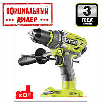 Дрель-шуруповерт бесщеточная аккумуляторная Ryobi R18PD7-0 ONE+ (Без АКБ, и зарядного устройства) YLP