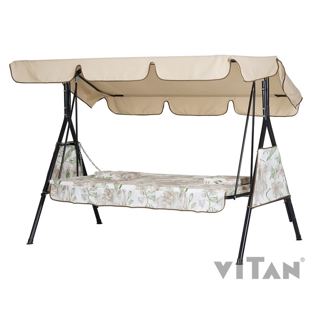 Купить садовую качель Витан Дача бязь колокольчик